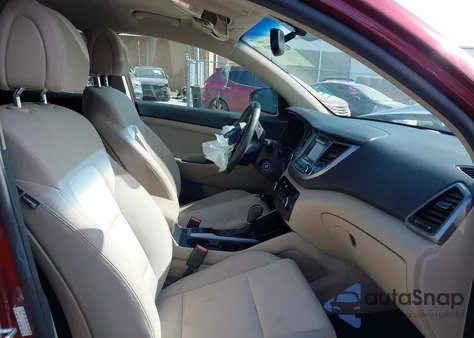 2017 Hyundai Tucson Eco из США, поврежденный, VIN KM8J3CA26HU472250